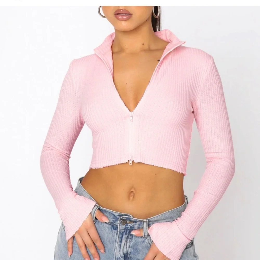 White Fox Boutique Women's Pink Jumper